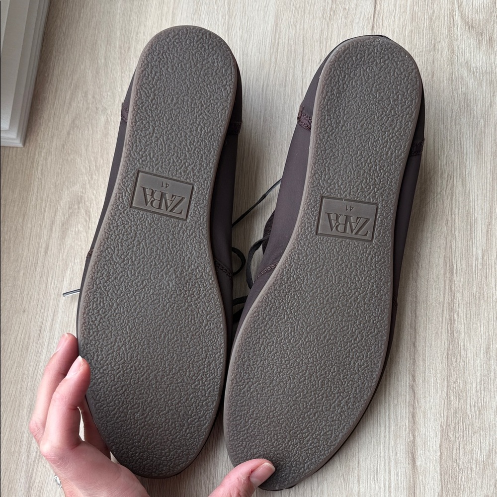 Sport Ballet Flats with Bow - Picture 3 of 3
